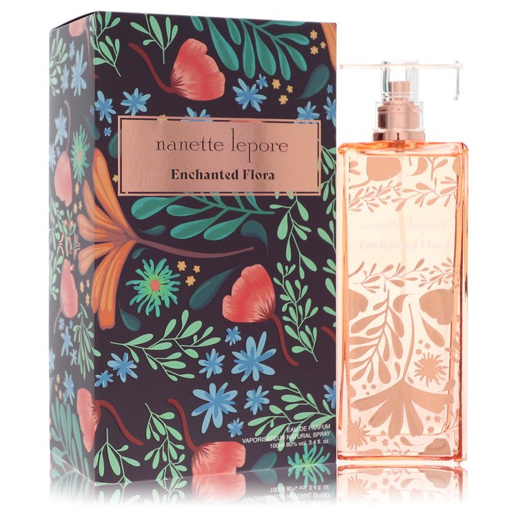 Nanette Lepore Enchanted Flora Perfume by Nanette Lepore 3.4 oz Eau De Parfum Spray