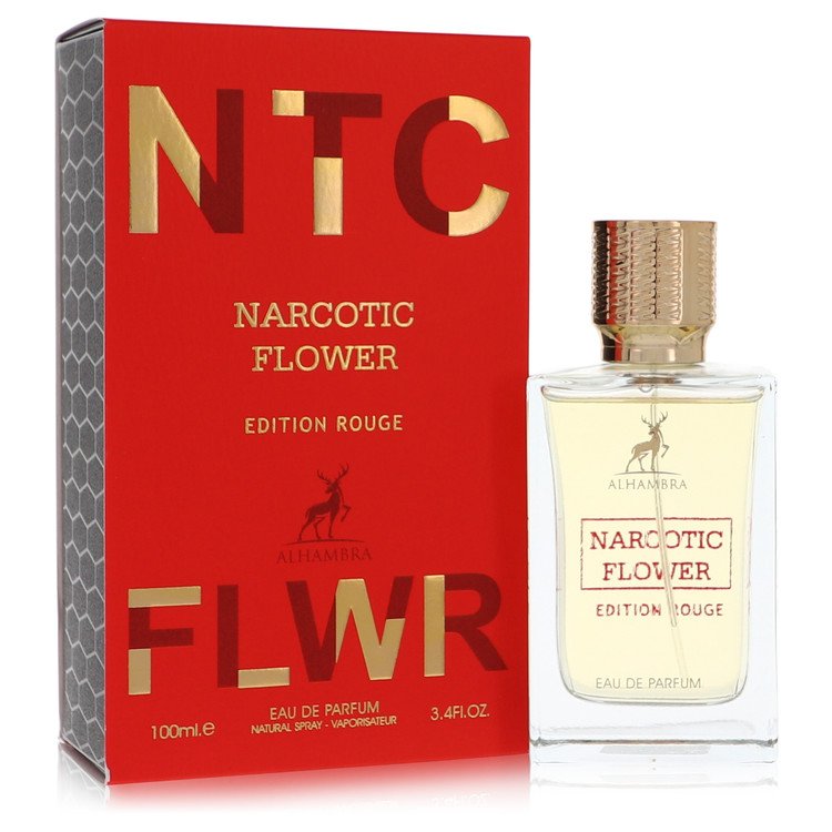Narcotic Flower Rouge Perfume by Maison Alhambra 3.4 oz Eau De Parfum Spray