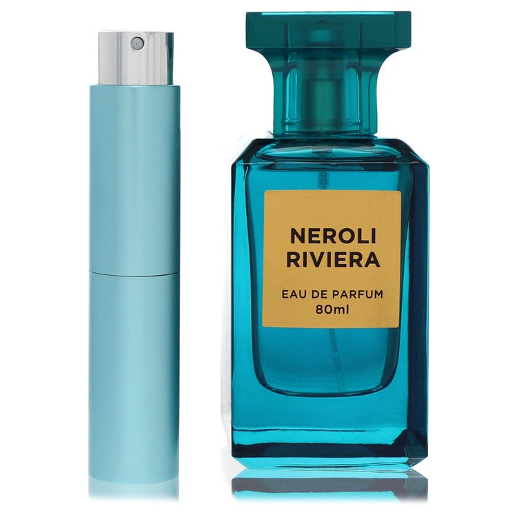 Neroli Riviera Cologne by Fragrance World Cologne 0.27 Oz Travel Spray