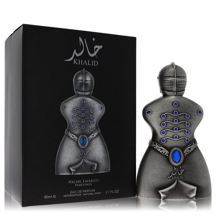 Niche Emarati Khalid Cologne by Lattafa 2.7 oz Eau De Parfum Spray (Unisex)