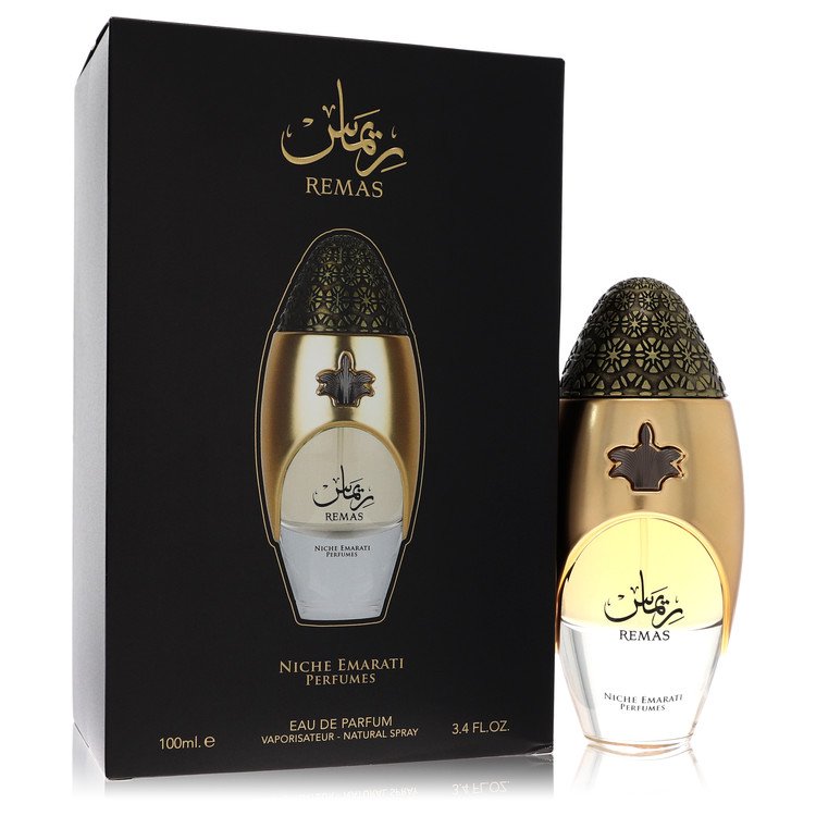 Niche Emarati Remas Cologne by Lattafa 3.4 oz Eau De Parfum Spray (Unisex)