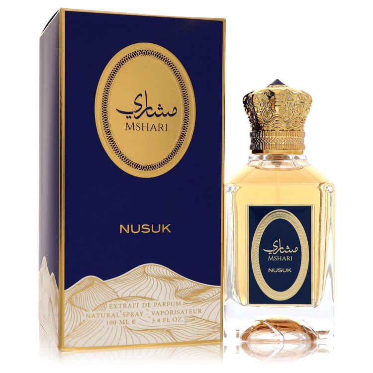 Nusuk Mshari Cologne by Nusuk 3.4 oz Extrait De Parfum Spray (Unisex)