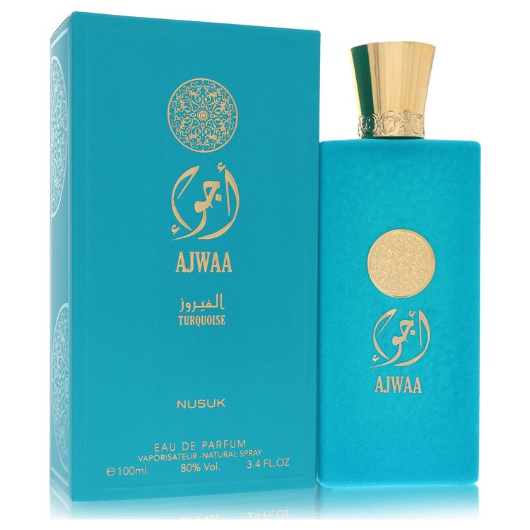 Nusuk Ajwaa Turquoise Perfume by Nusuk 3.4 oz Eau De Parfum Spray (Unisex)
