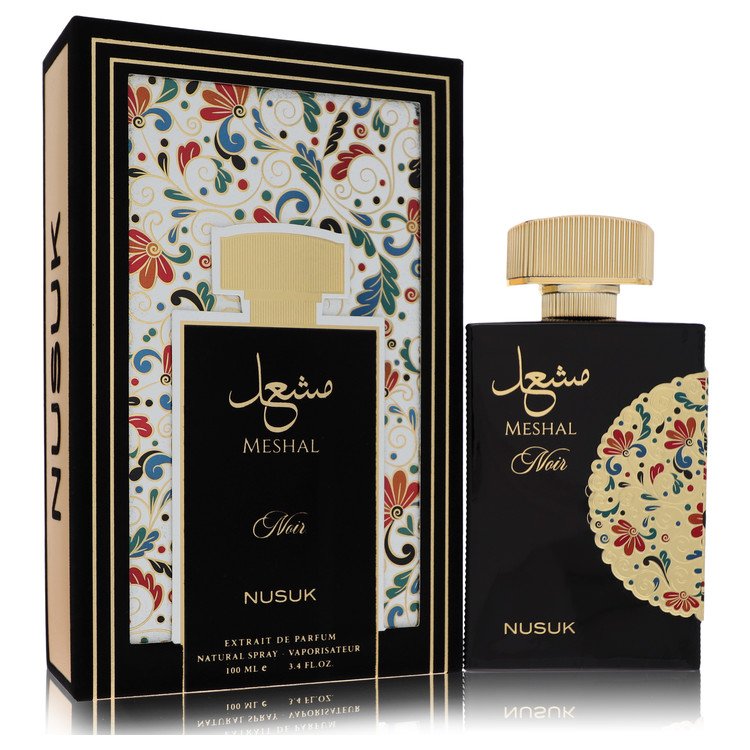 Nusuk Meshal Noir Cologne by Nusuk 3.4 oz Extrait De Parfum Spray (Unisex)