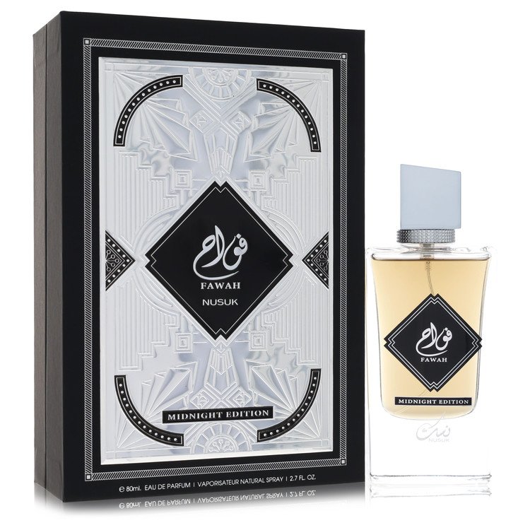 Nusuk Fawah Midnight Cologne by Nusuk Cologne 2.7 Oz Eau De Parfum Spray (Unisex)