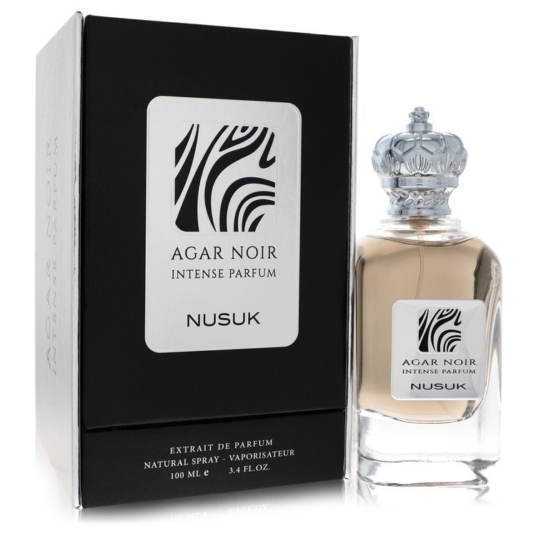 Nusuk Agar Noir Intense Cologne by Nusuk Cologne 3.4 Oz Extrait De Parfum Spray (Unisex)