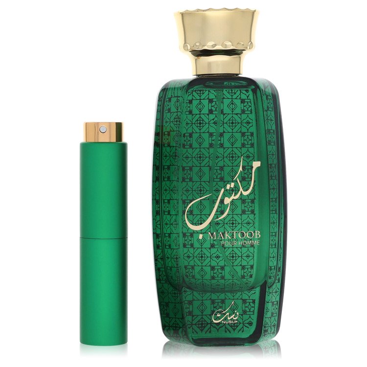Nusuk Maktoob Cologne by Nusuk Cologne 0.27 Oz Travel Spray