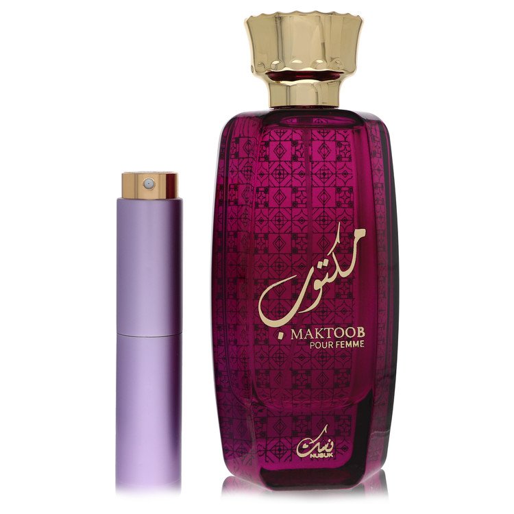 Nusuk Maktoob Perfume by Nusuk Perfume 0.27 Oz Travel Spray