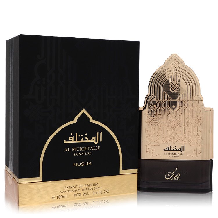 Nusuk Al Mukhtalif Signature Cologne by Nusuk Cologne 3.4 Oz Extrait De Parfum Spray (Unisex)