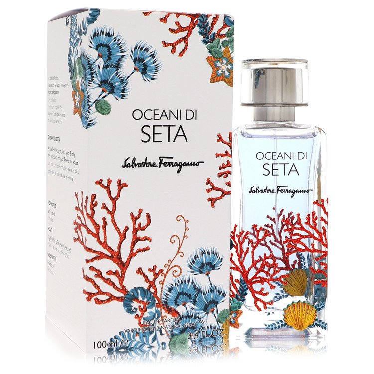 Oceani Di Seta Perfume by Salvatore Ferragamo 3.4 oz Eau De Parfum Spray (Unisex)