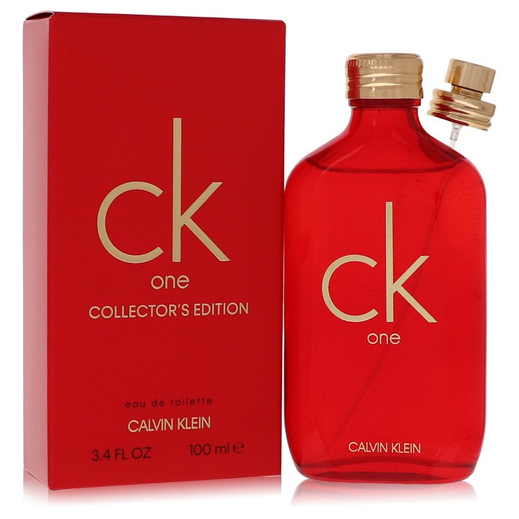 Ck One Cologne by Calvin Klein 3.3 oz Eau De Toilette Spray (Unisex Red Collector's Edition)