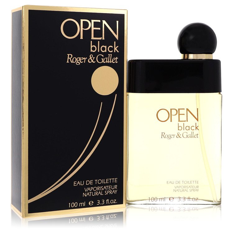 Open Black by Roger & Gallet Men Eau De Toilette Spray 3.3 oz Image