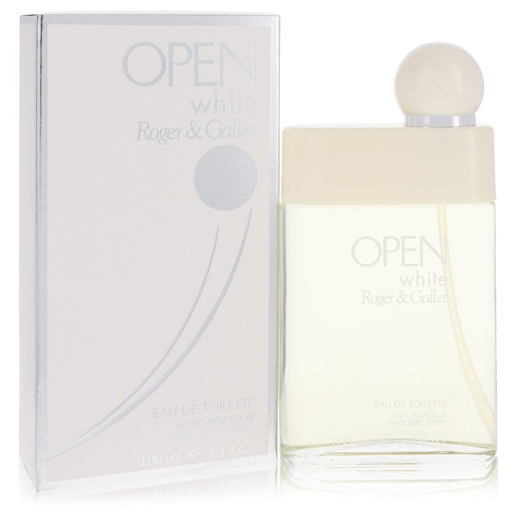 Open White by Roger & Gallet Eau De Toilette Spray 3.3 oz For Men