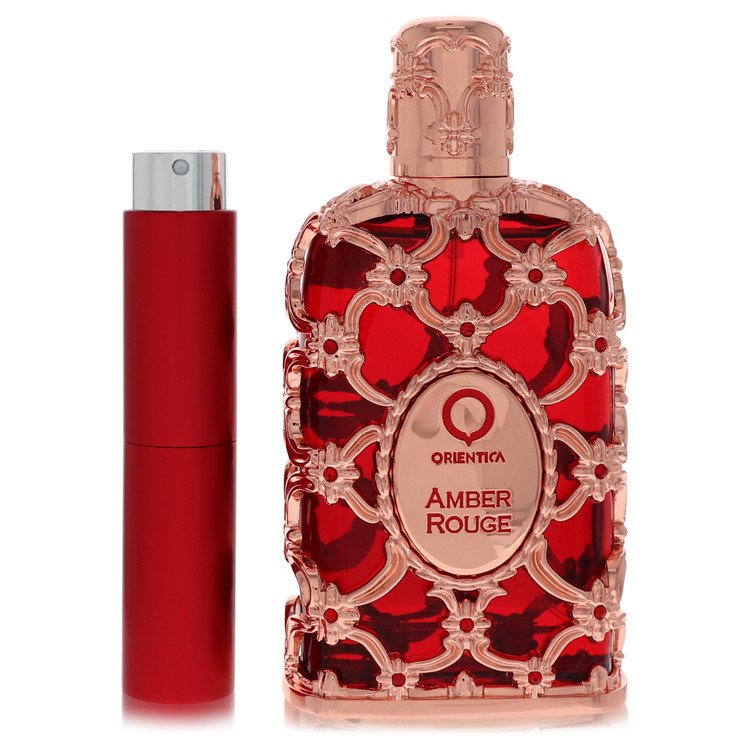 Orientica Amber Rouge Cologne by Orientica Cologne 0.27 Oz Travel Spray
