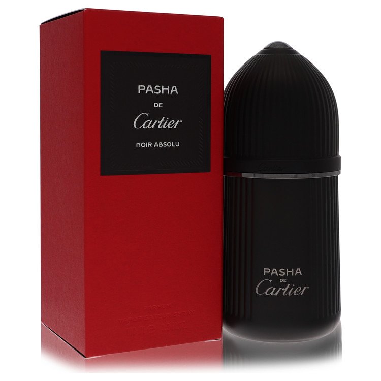 Pasha De Cartier Noire Absolu Cologne by Cartier 3.3 oz Parfum Spray