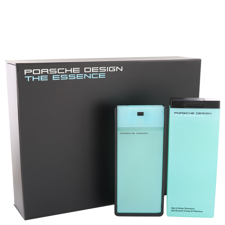 The Essence Cologne by Porsche -- Gift Set - 2.7 oz Eau De Toilette Spray + 6.8 oz Shower Gel