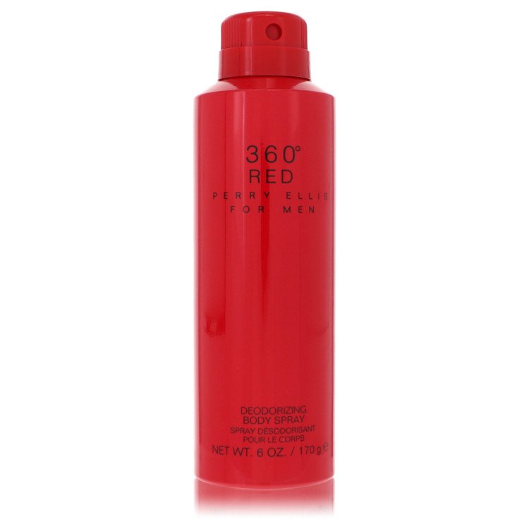Perry Ellis 360 Red Cologne by Perry Ellis 6.8 oz Body Spray