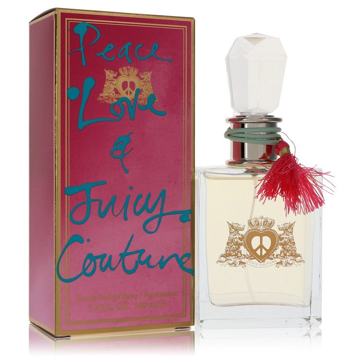 Peace Love & Juicy Couture Perfume 3.4 oz EDP Spray for Women