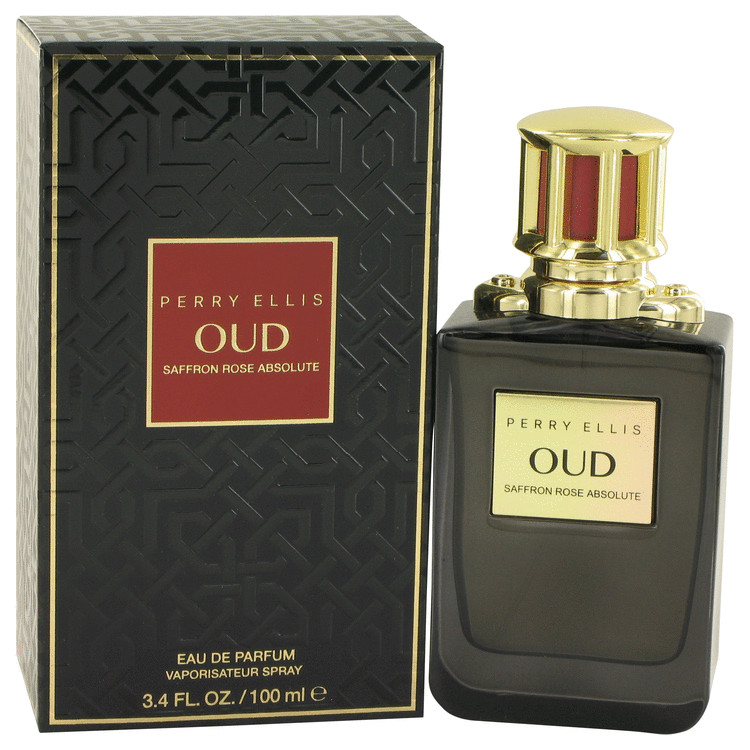Perry Ellis Oud Saffron Rose Absolute Perfume 3.4 oz EDP Spay for Women