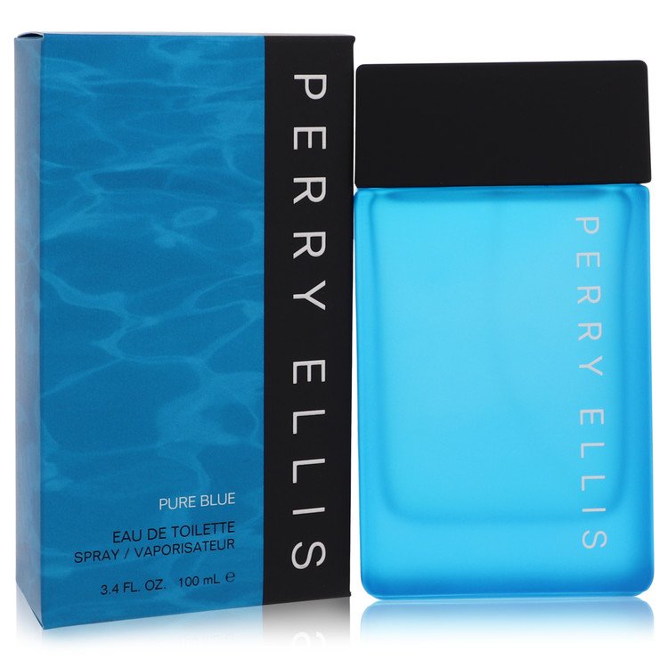 Perry Ellis Pure Blue by Perry Ellis Eau De Toilette Spray 3.4 oz For Men