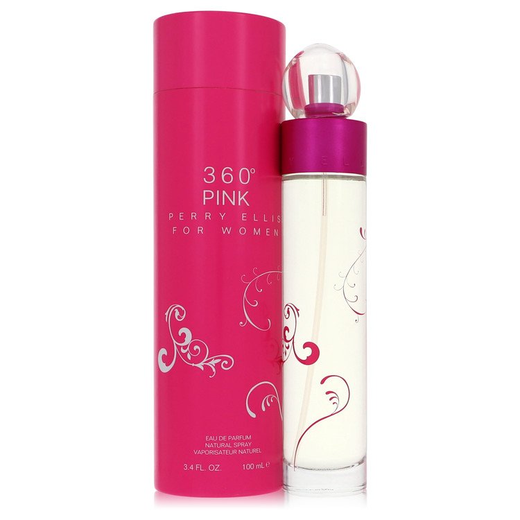 perry ellis 360 Pink by Perry Ellis Women Eau De Parfum Spray 3.4 oz Image