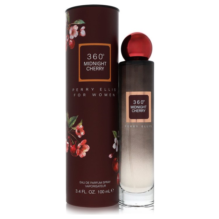 Perry Ellis 360 Midnight Cherry Perfume by Perry Ellis Perfume 3.4 Oz Eau De Parfum Spray