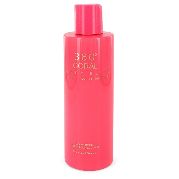 Perry Ellis 360 Coral Perfume by Perry Ellis 8 oz Body Lotion
