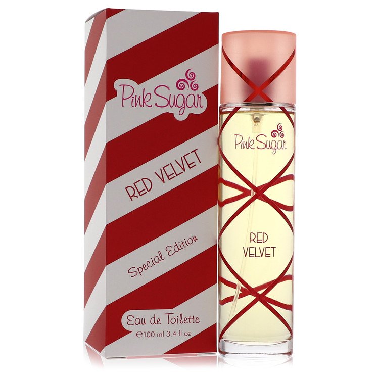Pink Sugar Red Velvet Perfume by Aquolina 3.4 oz Eau De Toilette Spray