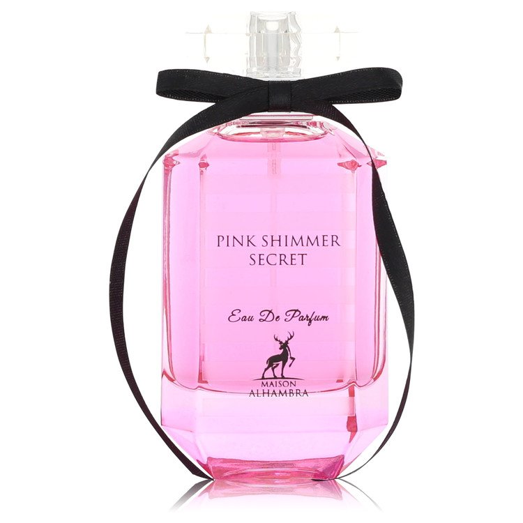 Pink Shimmer Secret Perfume by Maison Alhambra Perfume 3.4 Oz Eau De Parfum Spray (Unboxed)