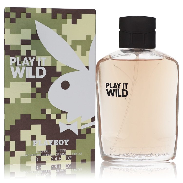 Playboy Play It Wild by Playboy - Eau De Toilette Spray 3.4 oz 100 ml for Men