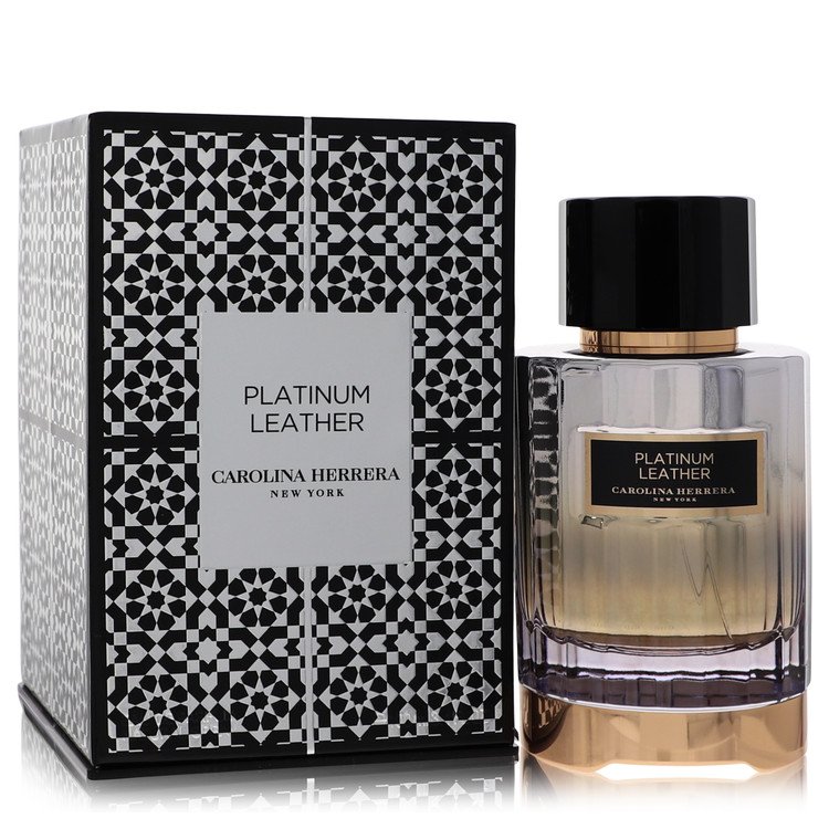 Carolina Herrera Platinum Leather Perfume 3.4 oz Eau De Parfum Spray (Unisex) Guatemala