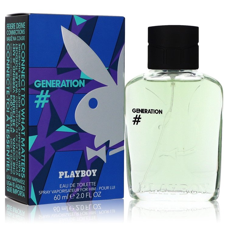 Playboy Generation Cologne by Playboy 2 oz Eau De Toilette Spray