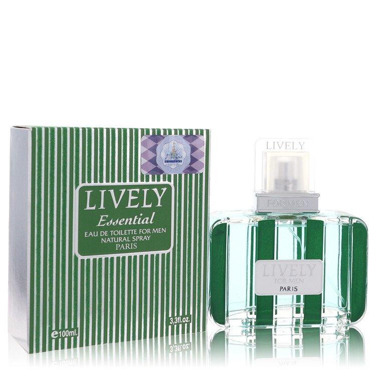 Lively Essential by Parfums Lively Men Eau De Toilette Spray 3.3 oz Image
