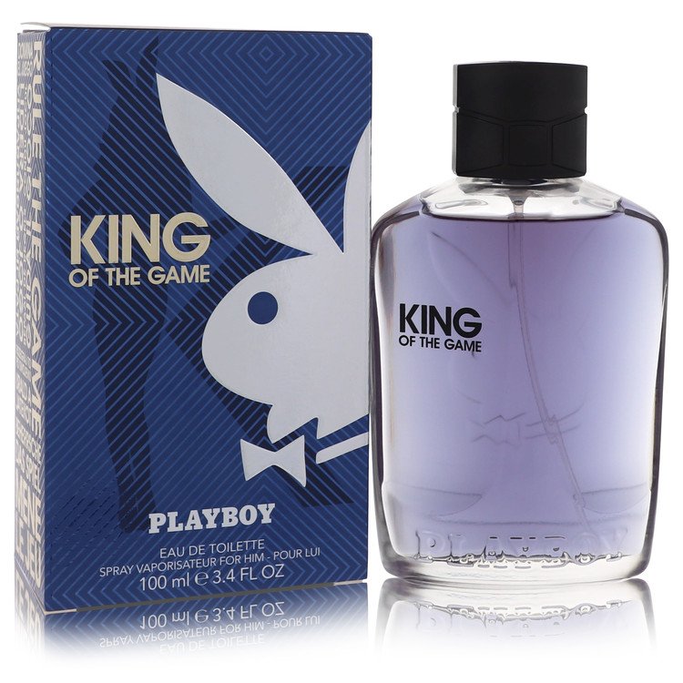 Playboy King of The Game by Playboy - Eau De Toilette Spray 3.4 oz 100 ml for Men