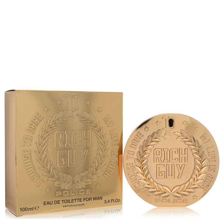 Police Rich Guy Cologne by Police Colognes Cologne 3.4 Oz Eau De Toilette Spray