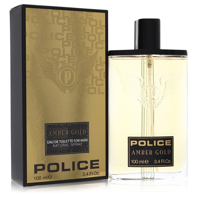 Police Amber Gold Cologne by Police Colognes 3.4 oz Eau De Toilette Spray