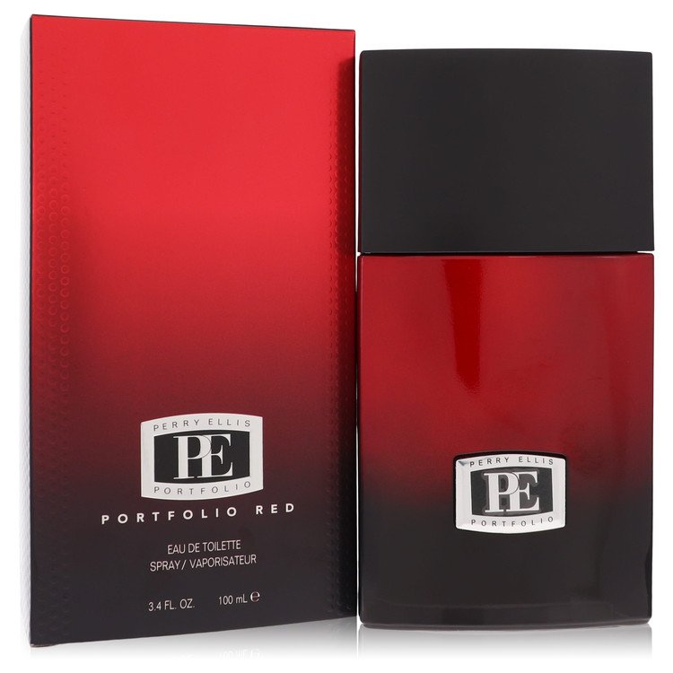 Portfolio Red by Perry Ellis Eau De Toilette Spray 3.4 oz For Men