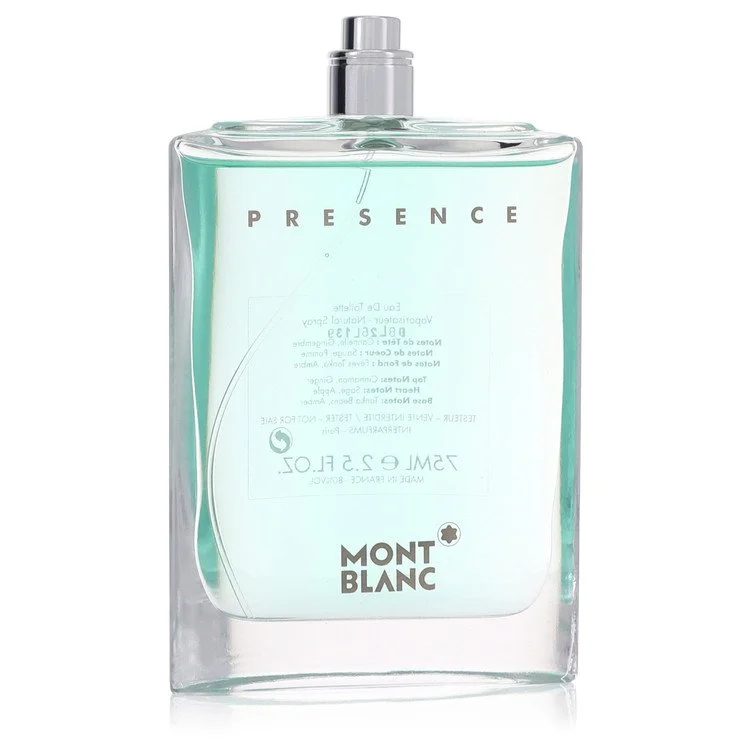 Mont BlANC PRESENCE COOL EDT Spray 2.5 FL. OZ NEW IN on sale BOX *Discontinued