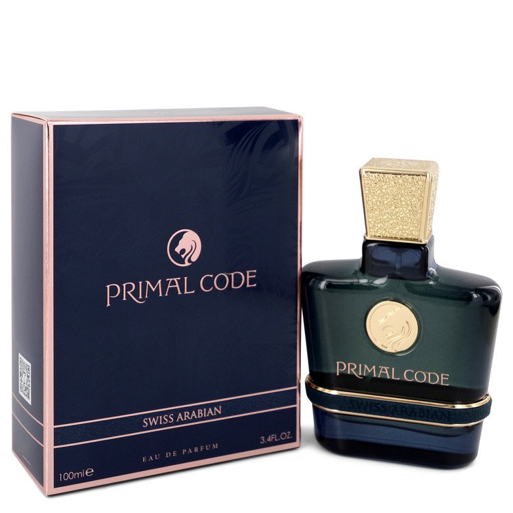 Primal Code Cologne by Swiss Arabian 3.4 oz Eau De Parfum Spray