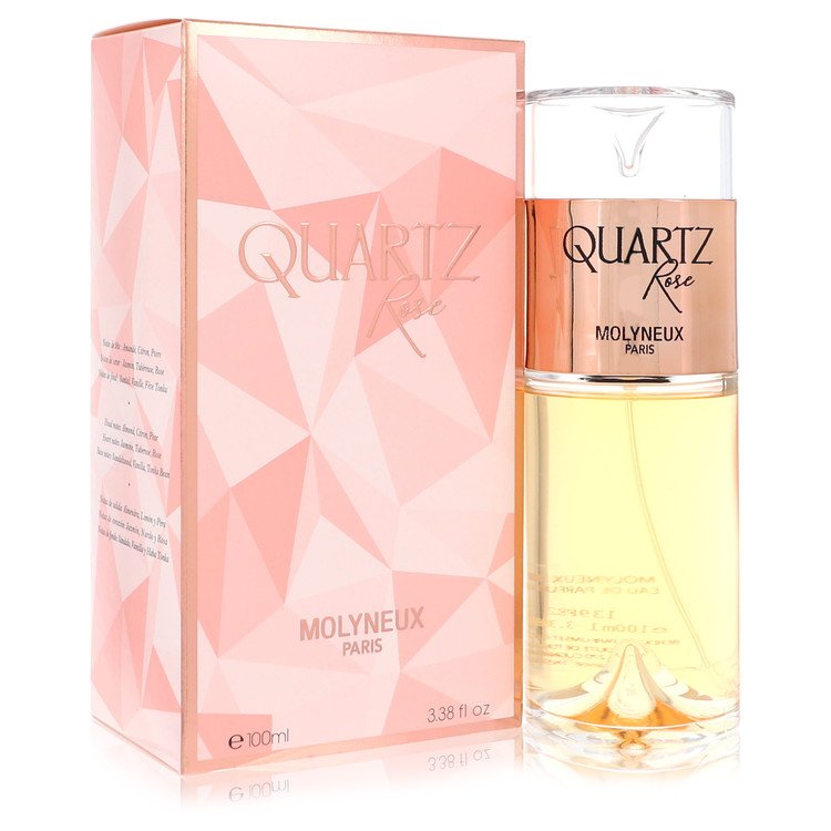 Quartz Rose by Molyneux Eau De Parfum Spray 3.38 oz