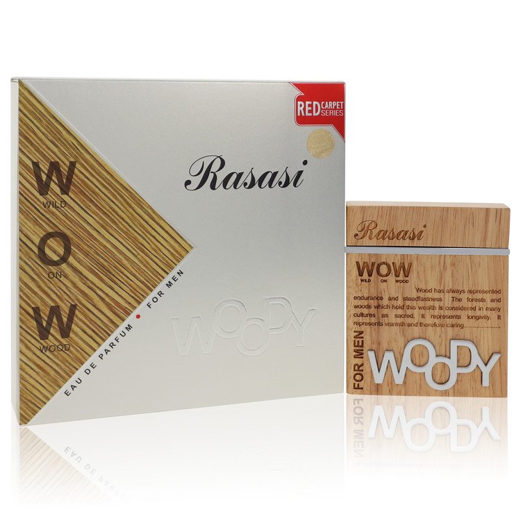 Rasasi Woody Cologne by Rasasi 2 oz Eau De Parfum Spray