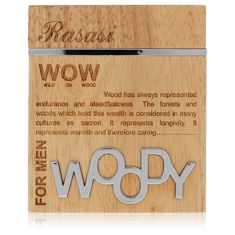 Rasasi Woody Cologne by Rasasi 2 oz Eau De Parfum Spray (Tester)