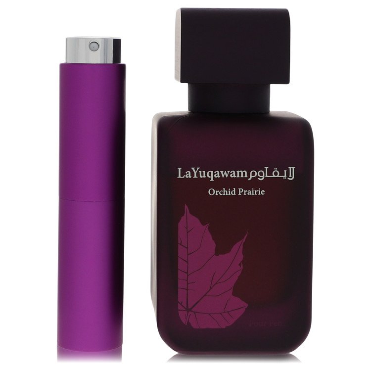 Rasasi La Yuqawam Orchid Prairie Perfume by Rasasi Perfume 0.27 Oz Travel Spray
