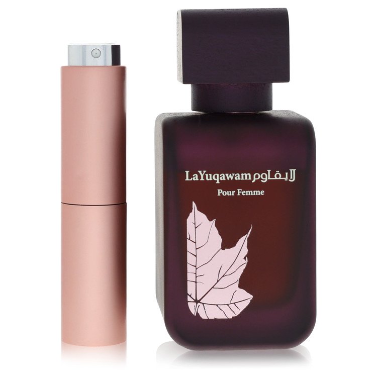 Rasasi Layuqawam Pour Femme Perfume by Rasasi Perfume 0.27 Oz Travel Spray