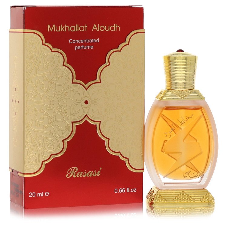 Rasasi Mukhallat Aloudh Perfume by Rasasi Perfume 0.68 Oz Concentrated Perfume Oil