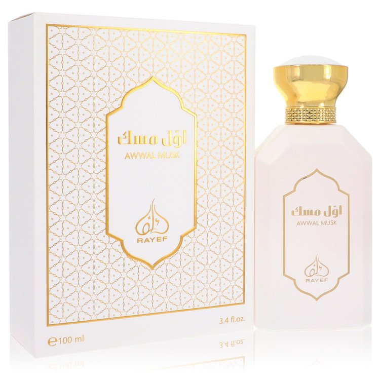 Rayef Awwal Musk Cologne by Rayef 3.4 oz Eau De Parfum Spray (Unisex)