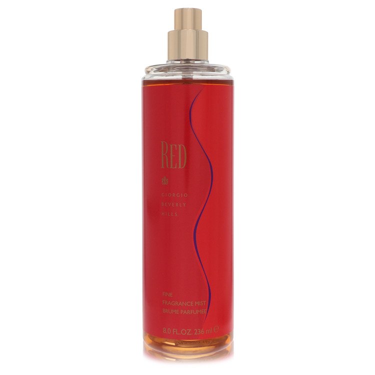 Red Perfume by Giorgio Beverly Hills 8 oz Fragrance Mist (Tester)