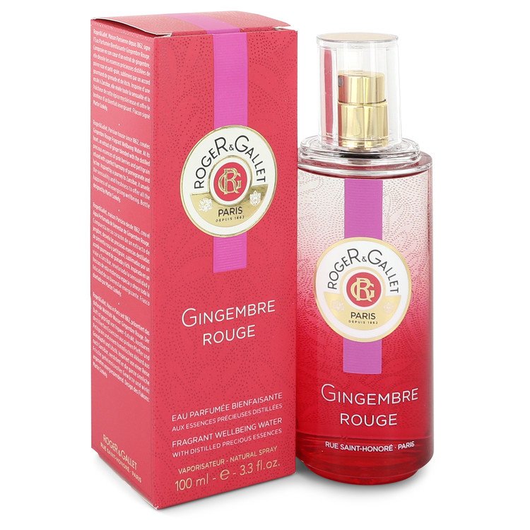 Roger & Gallet Gingembre Rouge Perfume 3.3 oz Fragrant Wellbeing Water Spray Guatemala