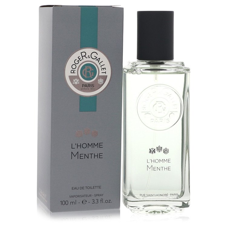 Roger & Gallet L'homme Menthe Cologne by Roger & Gallet 3.3 oz Eau De Toilette Spray