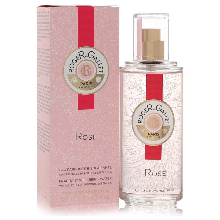 Roger & Gallet Rose Perfume 3.3 oz Fragrant Wellbeing Water Spray Guatemala